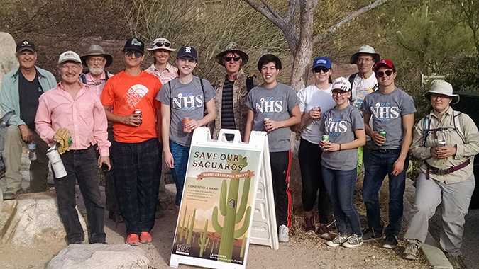 Group of volunteers